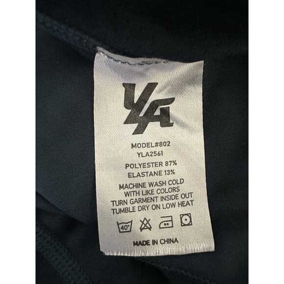 YoungLA Shirt Green Long Sleeve Performance Stretch Crew Neck Lightweight XL - Picture 6 of 9